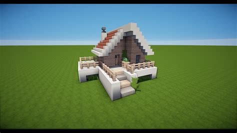 kleines minecraft haus bauen tutorial haus  youtube