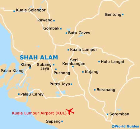 Shah Alam Maps and Orientation: Shah Alam, Selangor, Malaysia