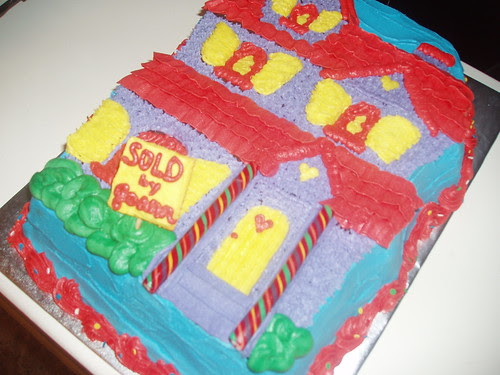 'House for Sale' Cake by melissatarun