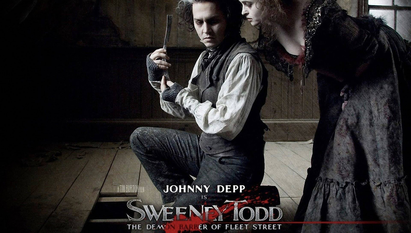 スウィーニー トッド フリート街の悪魔の理髪師 炸裂する復讐 胸には復讐 目には狂気 そして手にはカミソリ 地中海のほとりにて