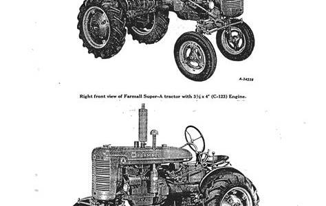 Pdf Download farmall super a service manual Library Binding PDF