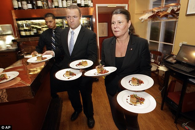 Delicious dish: The food will be banned because of the cruel way in which foie gras must be prepared