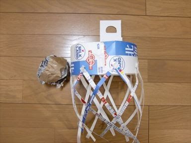 バスケットゴール 簡単手作りおもちゃの作り方 工作図鑑