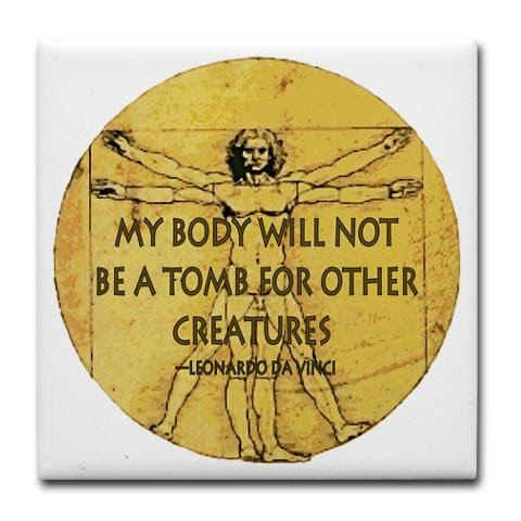 Da Vinci - vegetarian. And genius.