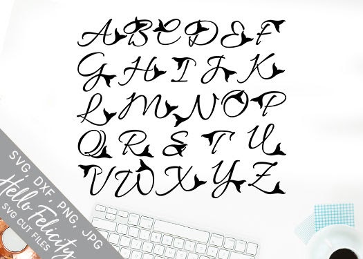 Download Free 126 Mermaid Tail Monogram Svg SVG PNG EPS DXF File for Cricut, Silhouette and Other Machine