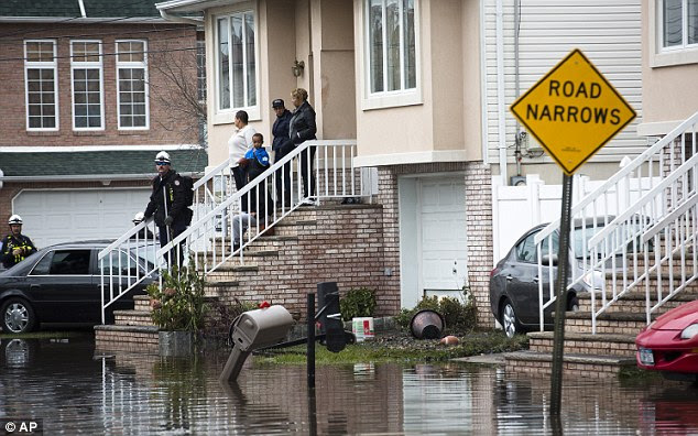 Devastating: Homes across Staten Island were flooded in the superstorm and many feel they are facing their ordeal without adequate support