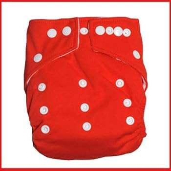 Babyland Couches Lavables Individuelle - Rouge