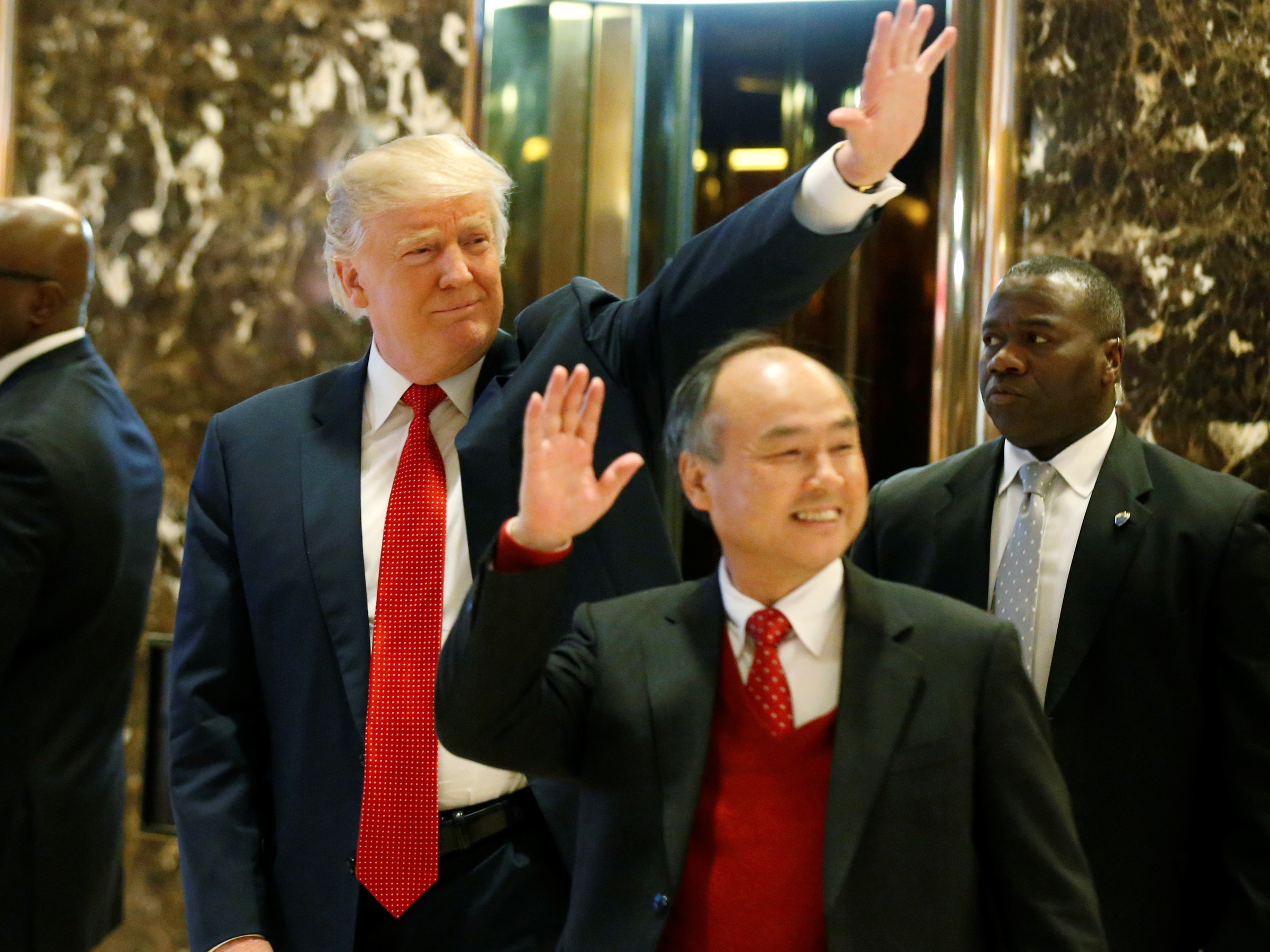 donald trump masayoshi son