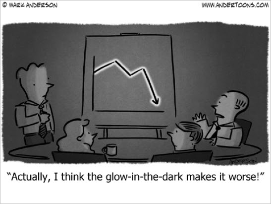 low sales depictions