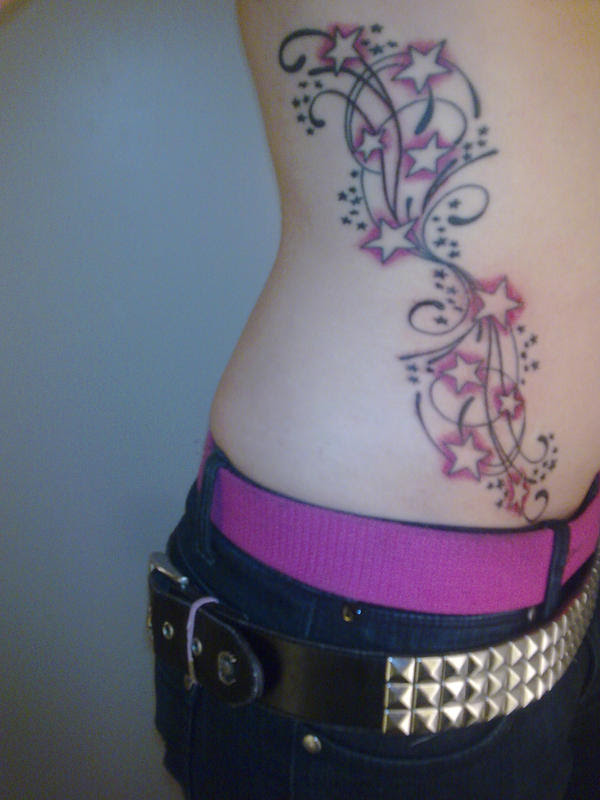 Ribcage Star Tattoo
