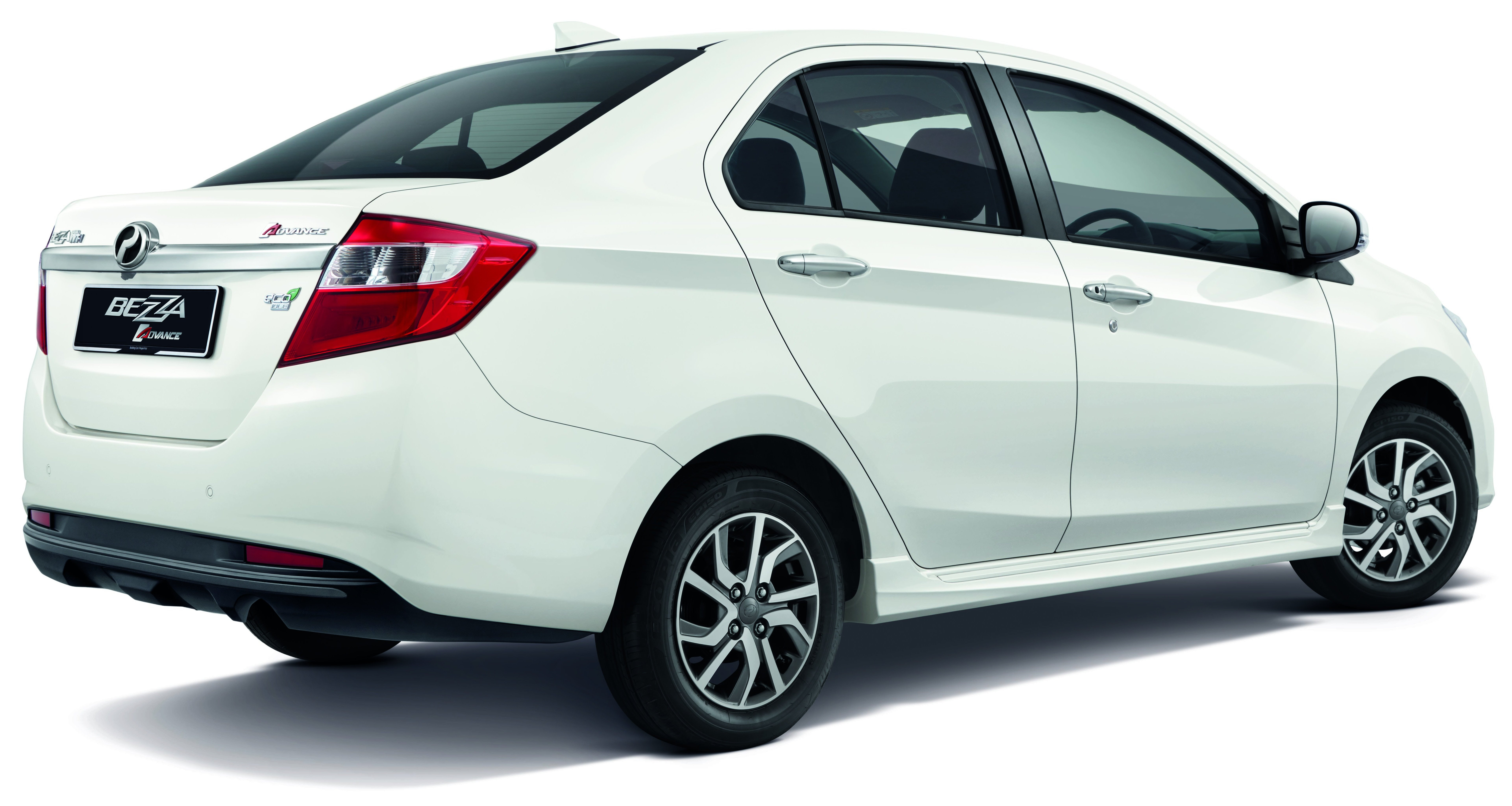 Perodua Bezza updated new rear bumper, chrome interior 