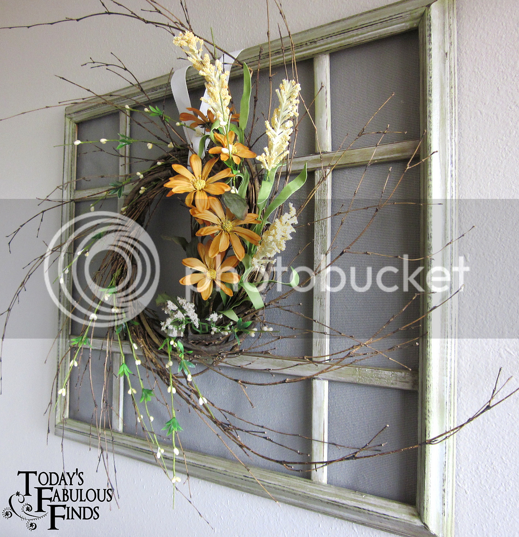 Faux Window from a Picture Frame