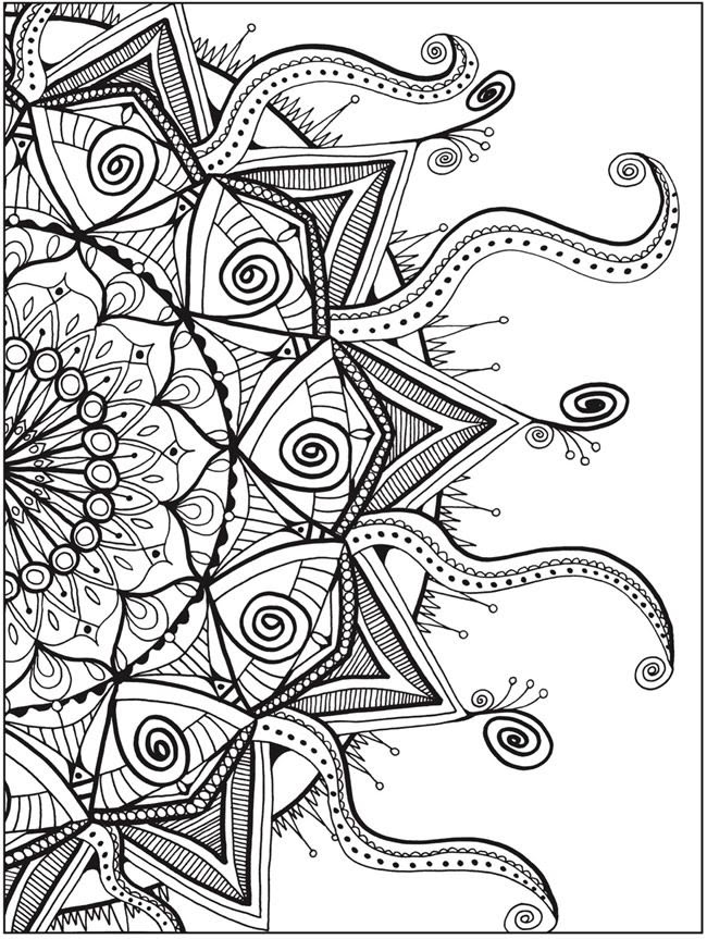 Full Size Coloring Pages To Print For Adults