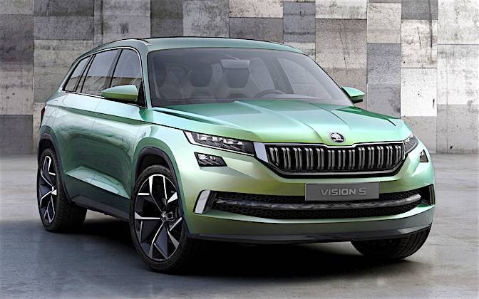 El Škoda VisionS se destapa antes de su debut en Ginebra