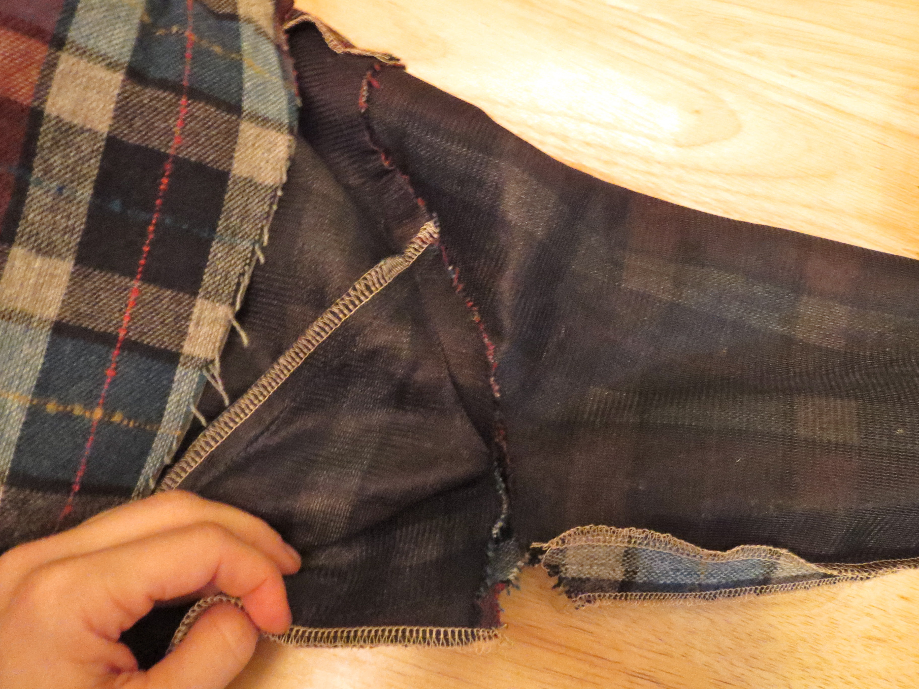 Stitch Sleeve and Side Seams