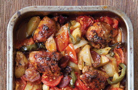 Spanish-style chicken bake  Tesco Real Food