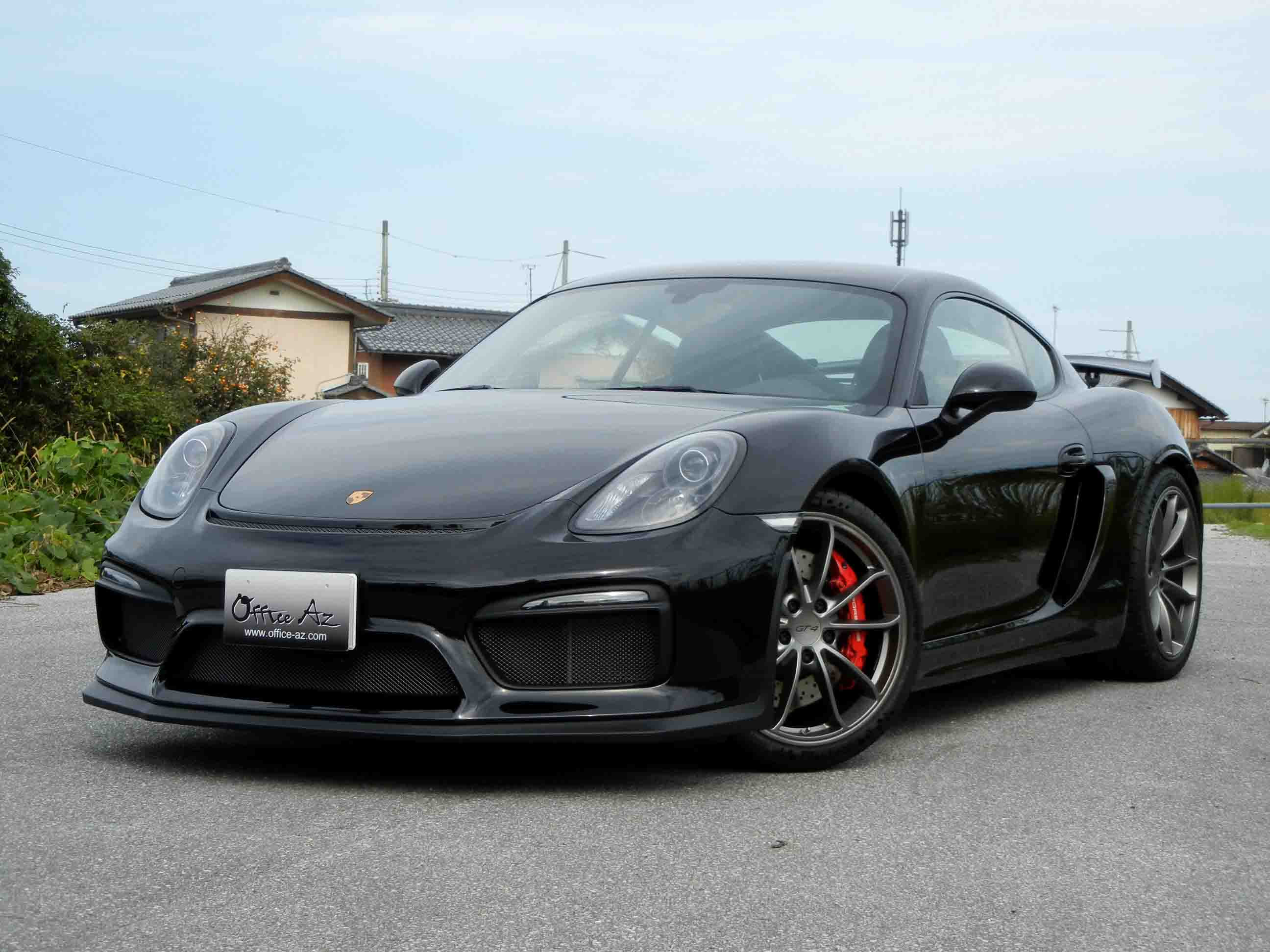 滋賀県中古車 ポルシェ ケイマン Gt4