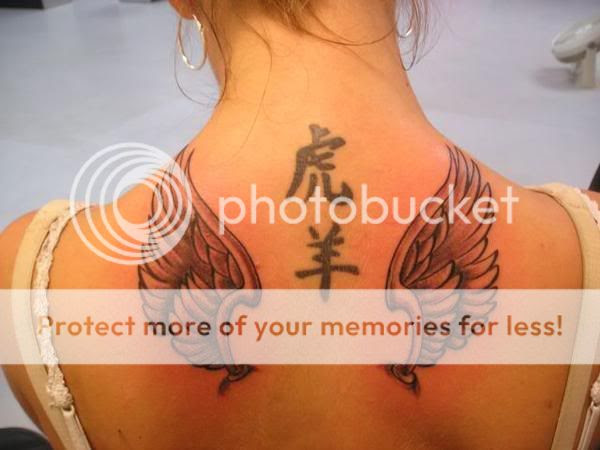 Pictures Of Wings of Angel Tattoo Designs