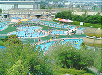 北九州市志井ファミリープール アドベンチャープール