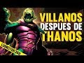 17 Posibles Villanos para Avengers 4 y las Siguientes Fases de UCM Luego de THANOS!!