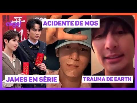 🚨 MOS sofre acidente; JAMES em nova série e EARTH fala sobre trauma