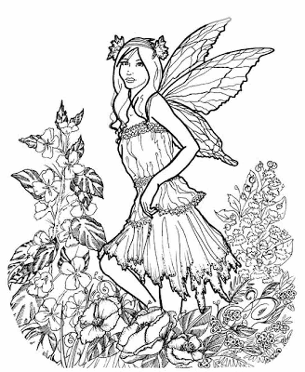 Download Free Printable Spring Coloring Pages For Adults - Coloring Home