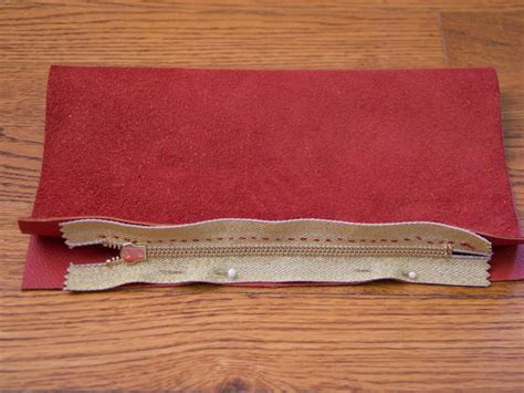 handmade leather clutch tos diy
