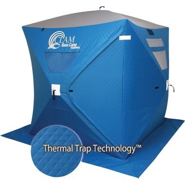 Clam® Base Camp Thermal 6x6' Hub Pop - Up Icefishing Shelter