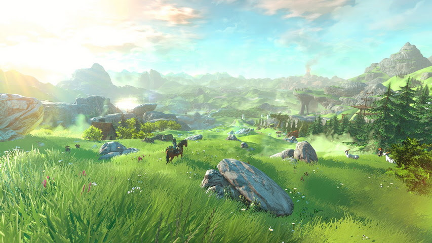 ゼルダの伝説 風景がきれいな高画質壁紙画像 イラストまとめ 写真まとめサイト Pictas
