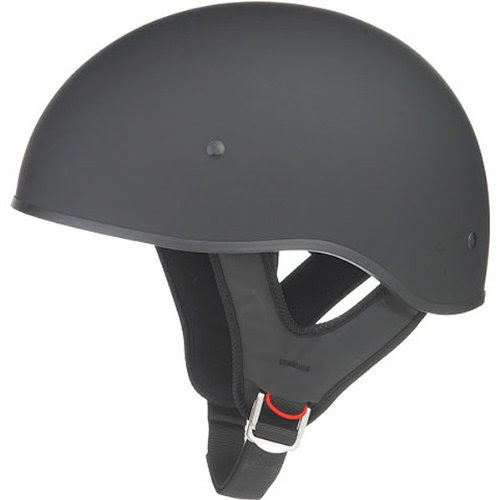 GMAX GM55 Naked Adult Cruiser Motorcycle Helmet - Flat Black / 2X-Large On Sale