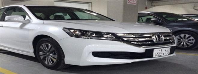 بالصور : هوندا أكورد 2015 تصل الرياض بتصميم مخيب للأمال 