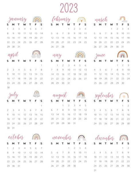 Are you tired of using generic calendars that don't quite meet your needs? printable 2023 calendar one page world of printables