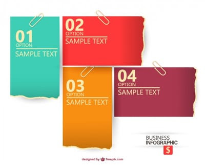 Free-infographic-labels-design