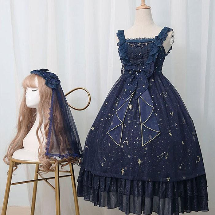 フリル クラロリ ワンピース ドレス 甘ロリ ガールズ お嬢様 演出服 ドレス 可愛い ゴスロリワンピース 復古風 Hqz2419oct617 松田商事 可愛い ゴシック系 ロリータ