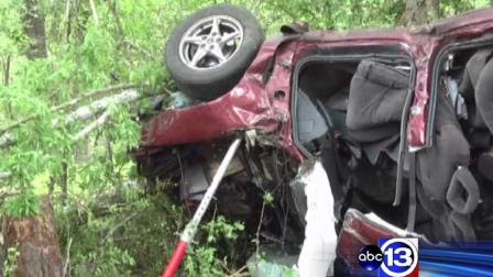 Two men from New Waverly died when their vehicle crashed into trees off Mt. Zion Road