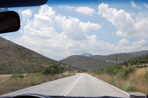 greece - driving nafplio to epidavraus