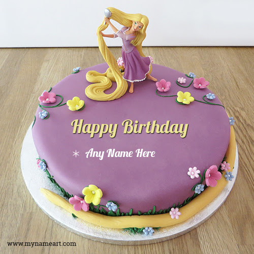 Barbie Doll Girl Birthday Cake With Name | wishes greeting ...