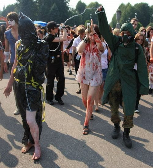 Zombie Walk in Saint Petersburg, Russia (85 pics)