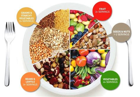 vegan food pyramid  balanced diet veggie savvy