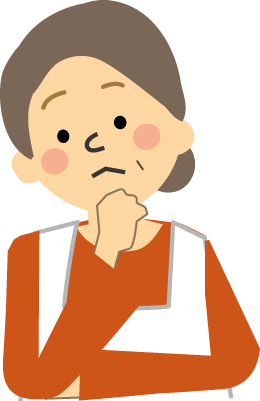 無料イラスト 人物 おばさんのイラスト3