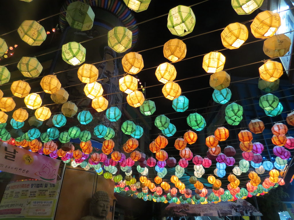Buddhist lanterns