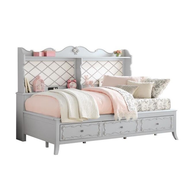 full size bookcase daybed with storage