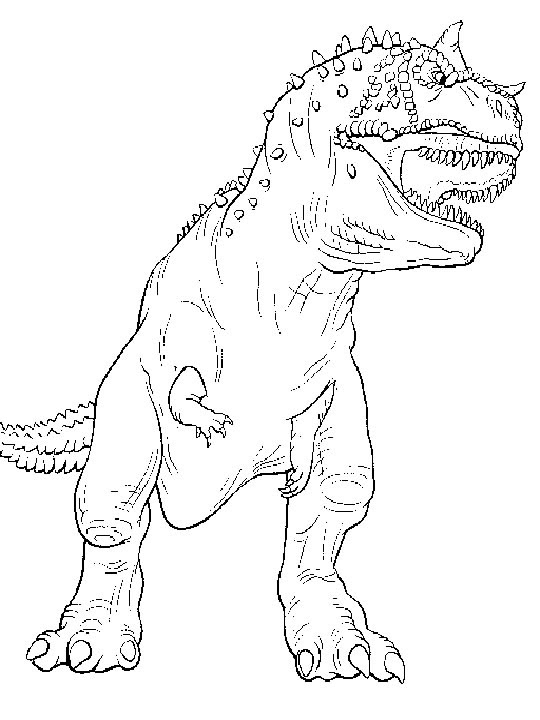 Carnotaurus Coloring Pages - Coloring Home