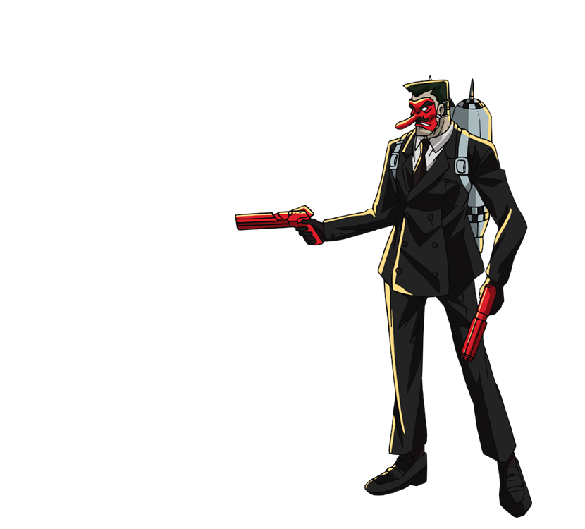 ヤクザ天狗 Character ニンジャスレイヤー フロムアニメイシヨン 公式サイト