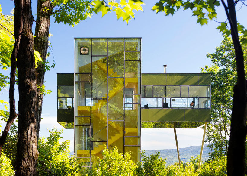 GLUCK+'s tower house designed like an observatory