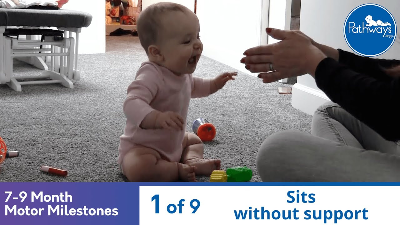 7 To 9 Month Baby Motor Milestones To Look For Pathways Org