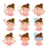 トイレの禁止張り紙セット の画像素材 イラスト素材ならイメージナビ