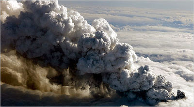 Ash cloud Europe