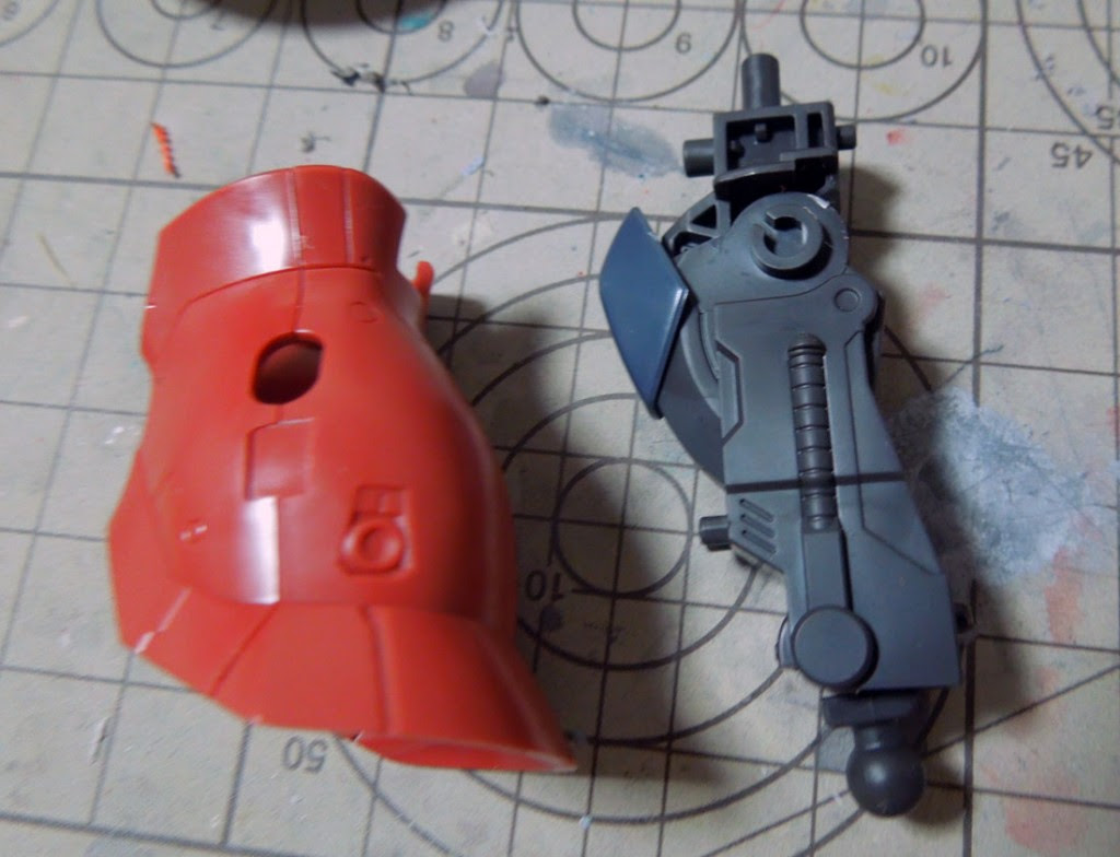 無念 後ハメ失敗しましたwwwwwhg Gundam The Originシャア専用ザク 進捗報告 Uc Timeline ガンプラ 好きだけど難しいことは出来ない