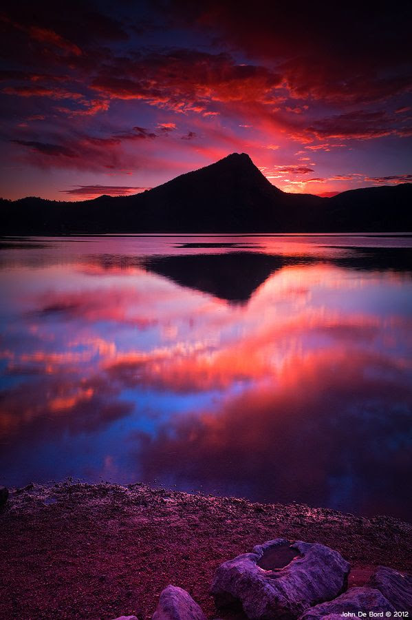Lake Estes, Rocky Mountain National Park.